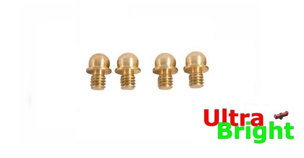 BRASS BEAD SIGHTS, 2.6MM OR 3.0MM THREAD Guns R Us