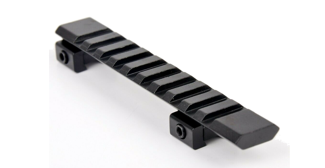 2-Pack 11mm Dovetail To 20mm Picatinny/Weaver Rail Adapters – Scope Mount Converters
