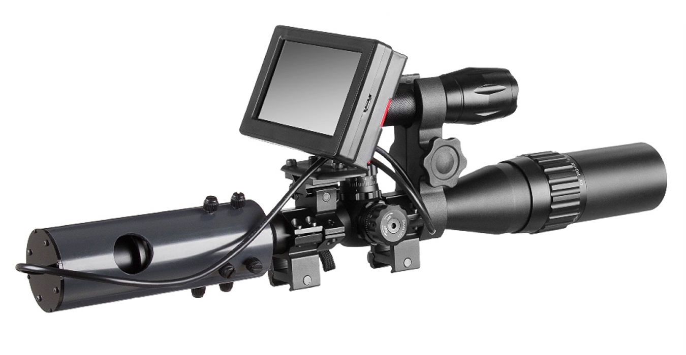 HD Infrared Night Vision Scope Adaptor With 4.3" Screen Guns R Us